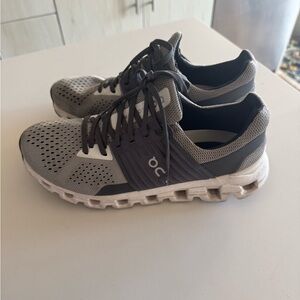 On Running Women’s Athletic Shoes in Gray and Black